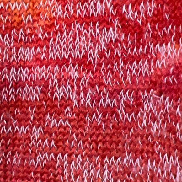 Gyft Stretchy Knit Tank Top Orange Yellow Red Size Medium - Picture 6 of 11